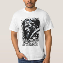Camiseta Viking warrior Norse Mythology Palabras poderosas