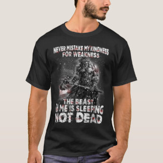 Camiseta Viking Warrior Nunca Engaña Mi Amabilidad Por Debi
