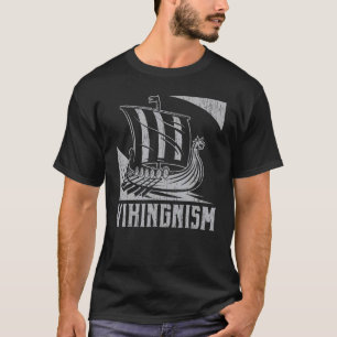 Camiseta Vikingnismo Viking Warrior Pagan Scandinavise