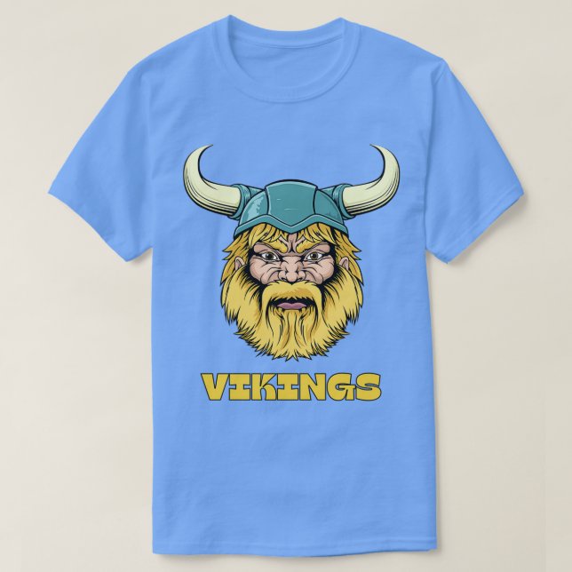 Camiseta vikingos (Diseño del anverso)