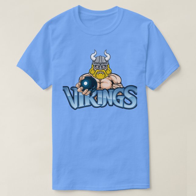 Camiseta vikingos 2 4 (Diseño del anverso)