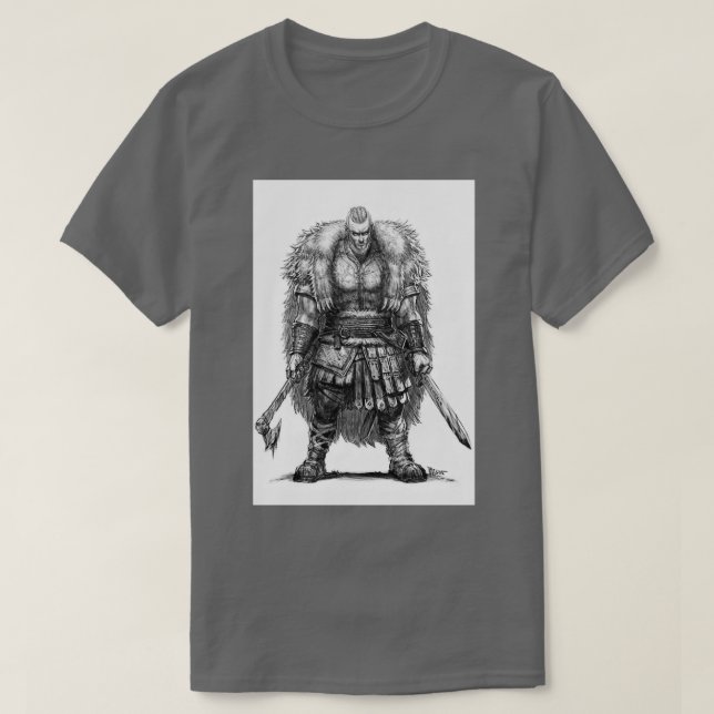 Camiseta vikingos 37 2 (Diseño del anverso)