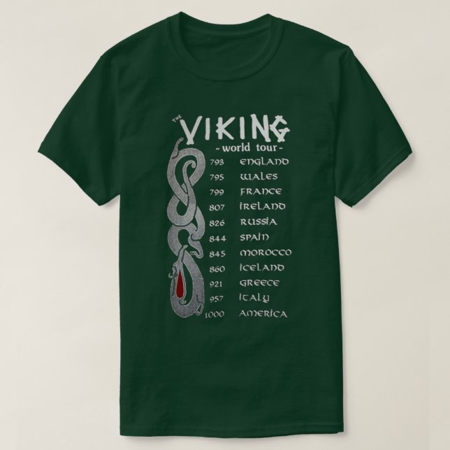 Camiseta vikingos 47 1 (Diseño del anverso)