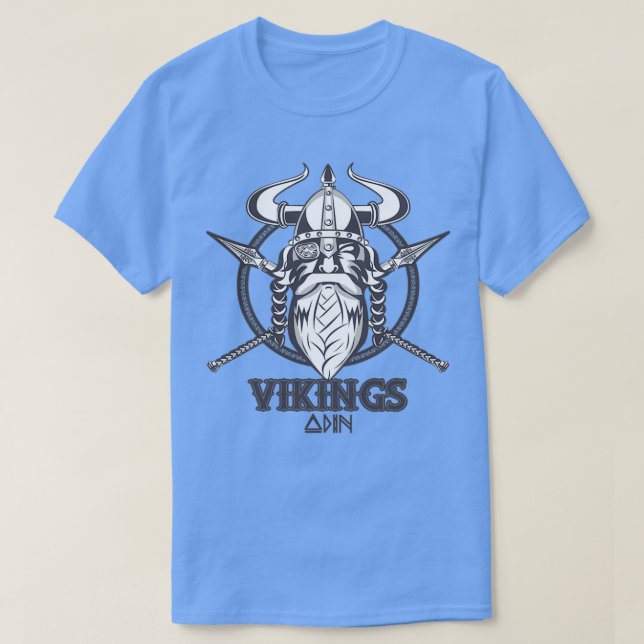 Camiseta vikingos 9 (Diseño del anverso)