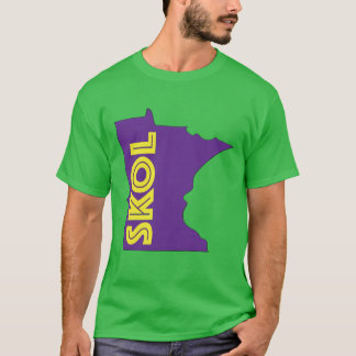 Camiseta Vikingos de Minnesota MN Esquema