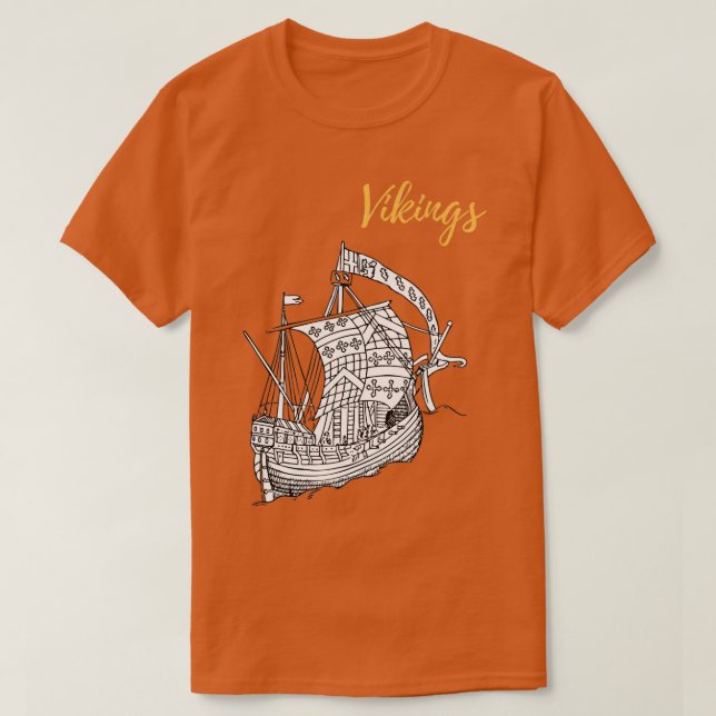 Camiseta Vikings 38 (Diseño del anverso)