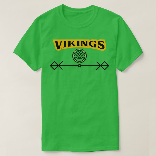 Camiseta Vikings 3 5 (Diseño del anverso)