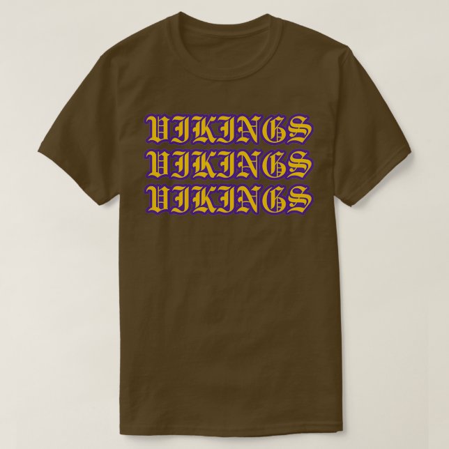 Camiseta Vikings 57 (Diseño del anverso)