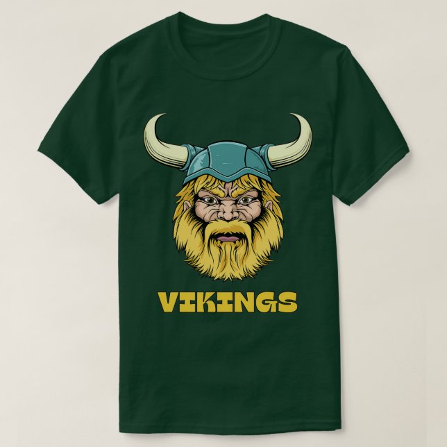 Camiseta Vikings 77 (Diseño del anverso)