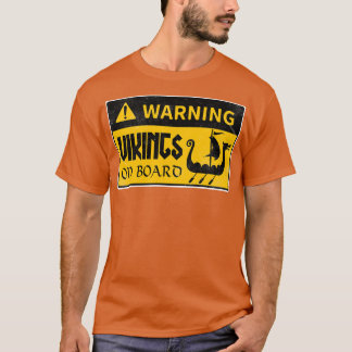 Camiseta Vikings a bordo