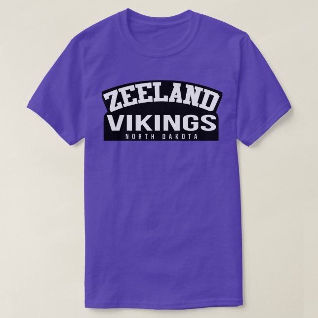 Camiseta Vikings de la Escuela Secundaria Zeeland (Diseño del anverso)