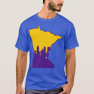 Camiseta Vikings de la línea aérea estatal de Minnesota