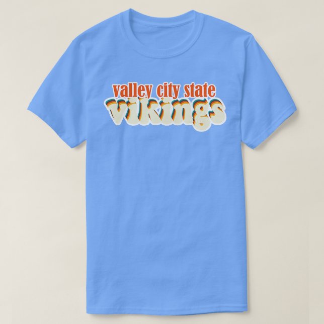 Camiseta Vikings del estado de Valley City (Diseño del anverso)