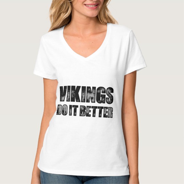 Camiseta Vikings Do It Better (Anverso)