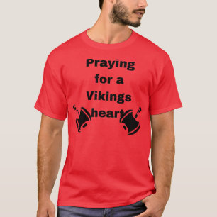 Camiseta Vikings heart 1