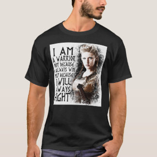 Camiseta Vikings - Lagertha - Soy un guerrero... Scoo de Fe