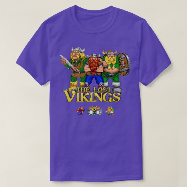 Camiseta Vikings perdidos (Diseño del anverso)