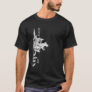 Camiseta Vikings Ravens Wolf Odins Vikings Style Norse Myth