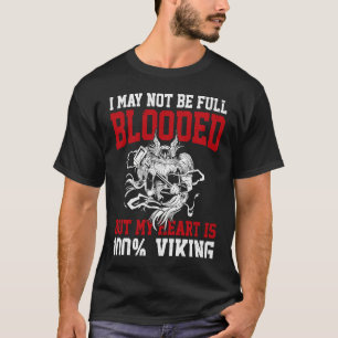 Camiseta Vikings reales vienen a Valhalla y no tienen miedo