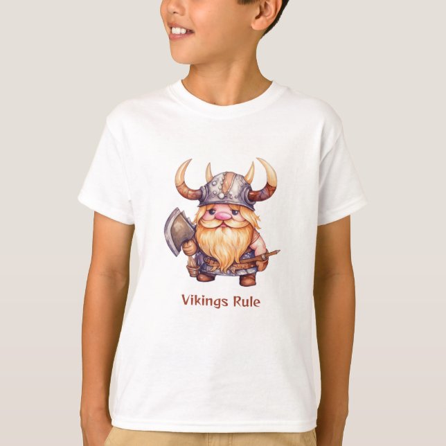 Camiseta Vikings Rule T-Shirt (Anverso)