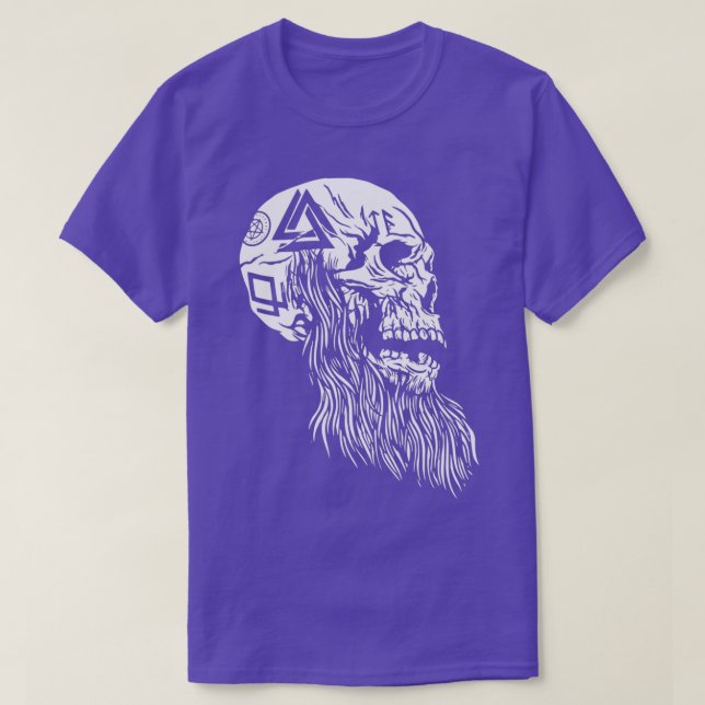 Camiseta Vikings Skull 3 (Diseño del anverso)