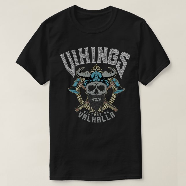 Camiseta Vikings Victory O Valhalla (Diseño del anverso)