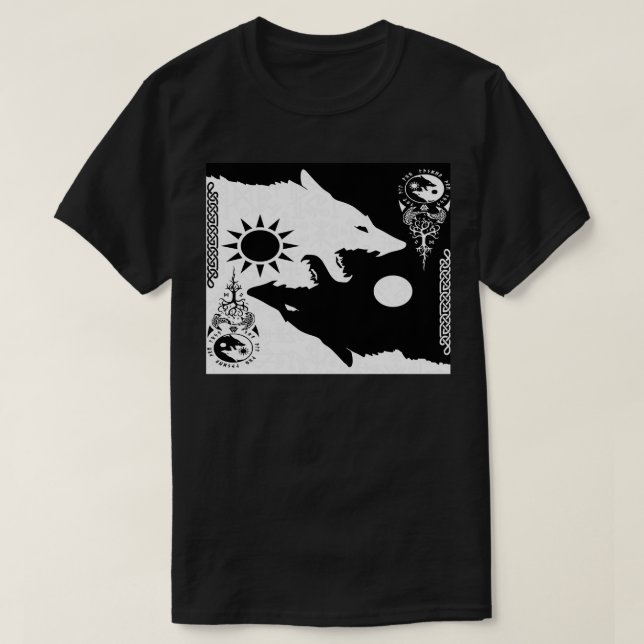 Camiseta Vikings wolves (Diseño del anverso)