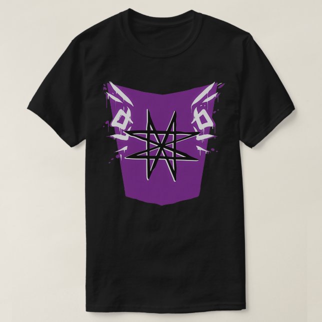 Camiseta Vikingüismo antiguo noruego letras alfabéticas y (Diseño del anverso)