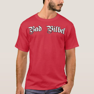 Camiseta Vilbel malo escrito con letra gótica