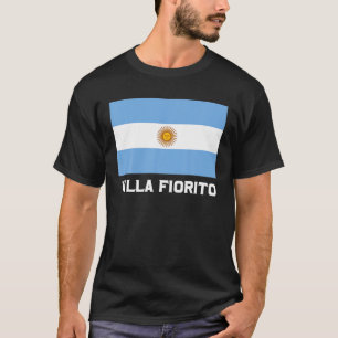 Camiseta Villa Fiorito Republica Argentina Banda emblemáti