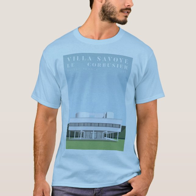 Camiseta Villa Savoye Le Corbu (Anverso)