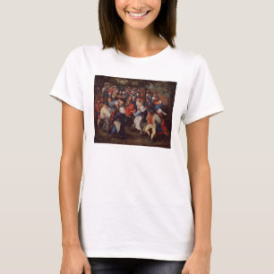 Camiseta Village Dance (oil on panel)