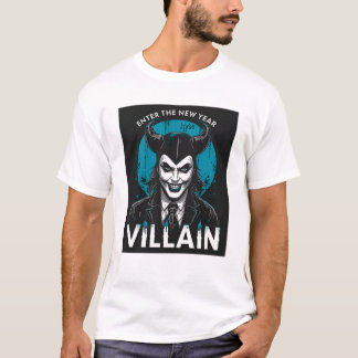 Camiseta Villain t-shirt happy new year