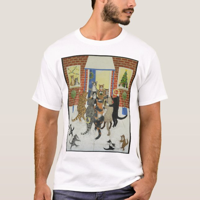 Camiseta Villancicos del navidad (Anverso)