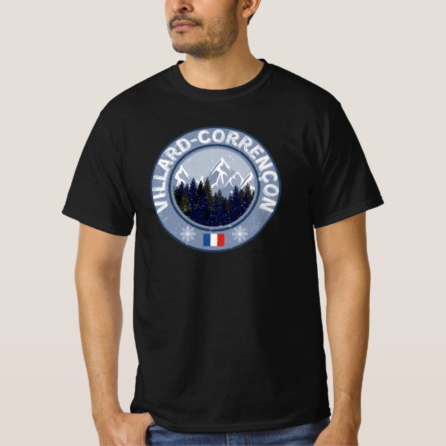 Camiseta Villard-Corrençon Station de ski (Anverso)