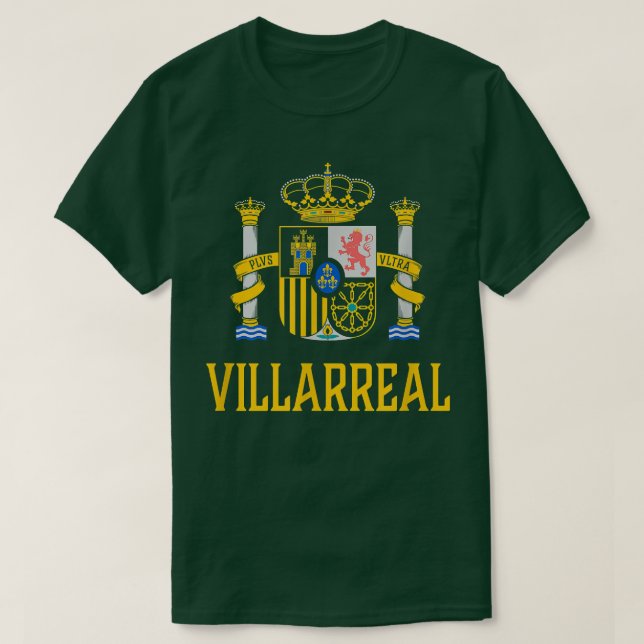 Camiseta Villarreal, España - España (Diseño del anverso)
