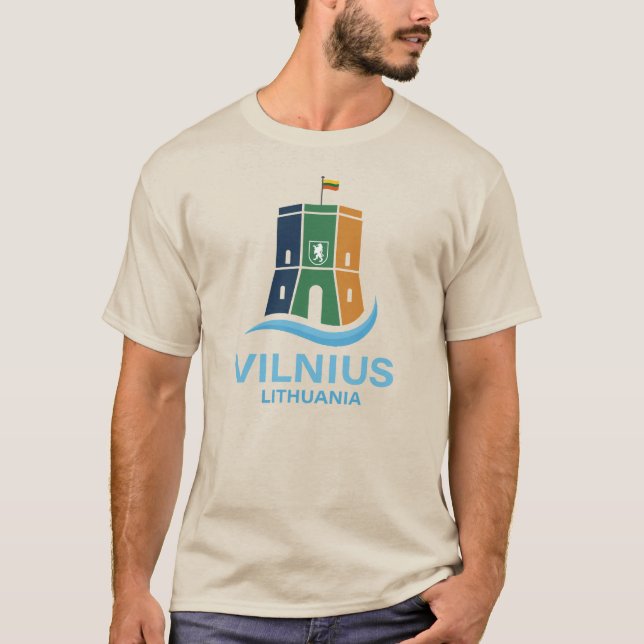 Camiseta Vilnius Lithuania (Anverso)