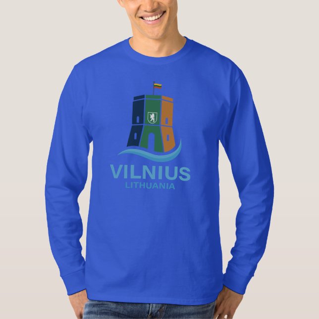 Camiseta Vilnius Lithuania (Anverso)