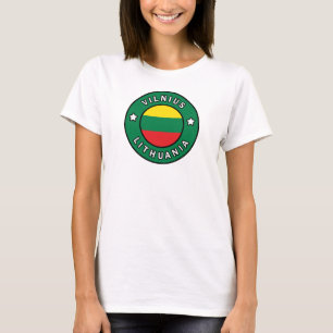 Camiseta Vilnius Lituania
