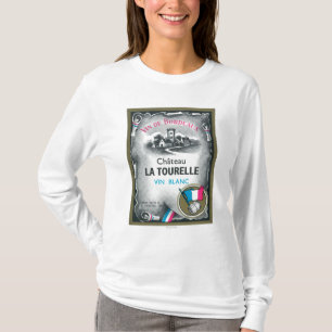 Camiseta Vin De Bordeaux Wine LabelEurope