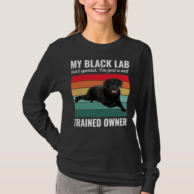 Camiseta Vin, entrenador del propietario del laboratorio de (Anverso)