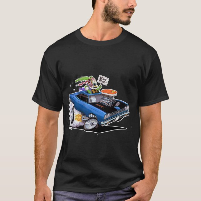 Camiseta Vince Cena Arte De Ocio Alto, Fink De Aves De 1969 (Anverso)