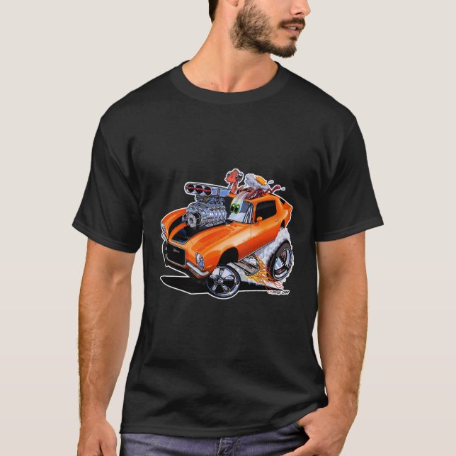 Camiseta Vince Crains High Octane Art, 1971 Camaro (Anverso)