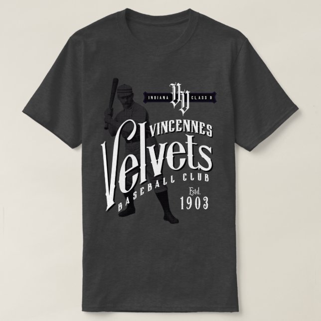 Camiseta Vincennes Velvets (Diseño del anverso)