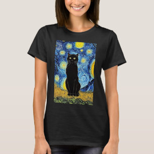 Camiseta Vincent Cat Gogh T-Shirt