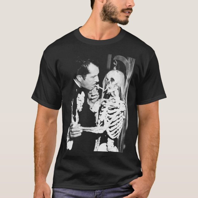 Camiseta Vincent Price sobre el conjunto de DOS Clas DE TAL (Anverso)