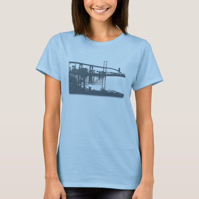 Camiseta Vincent Thomas Bridge Ringer T-Shirt (Anverso)