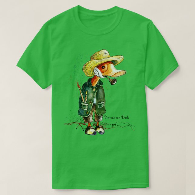 Camiseta Vincent van Duck (Diseño del anverso)