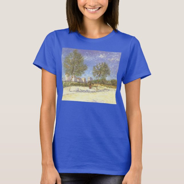 Camiseta Vincent van Gogh - A las afueras de París (Anverso)