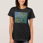Camiseta Vincent van Gogh - Almendro en Flor<br><div class="desc">Almendro en Flor (1890) de Van Gogh es una pintura de arte floral de naturaleza muerta del postimpresionismo antiguo. Una rama de un almendro en flor en un jardín de primavera con el cielo azul en el fondo. Hermosas flores blancas en flor. Sobre el artista: Vincent Willem van Gogh (1853-1890)...</div>